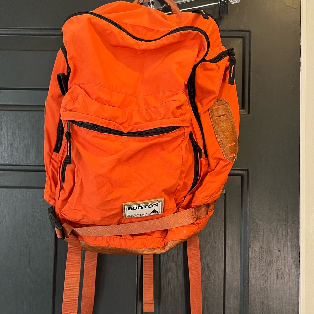 Burton Orange Backpack